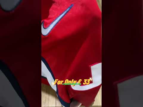 Unboxing Arsenal Home 1998/1999 Football Jersey from paninfootball.com