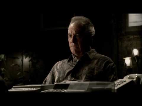 The Sopranos 6.21 - "Look at him staring at that dead kid"