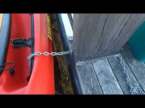 The Pete's Fishing NZ - Securing your kayak when away