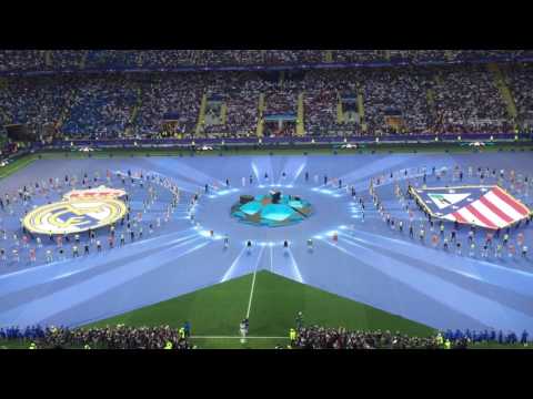 2016 UCL Final Introduction and Anthem