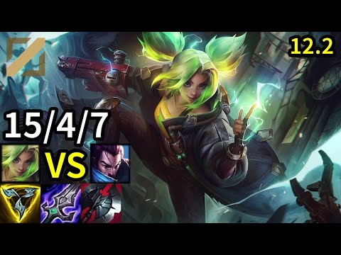 Zeri Mid vs Yasuo - KR Master | Patch 12.2