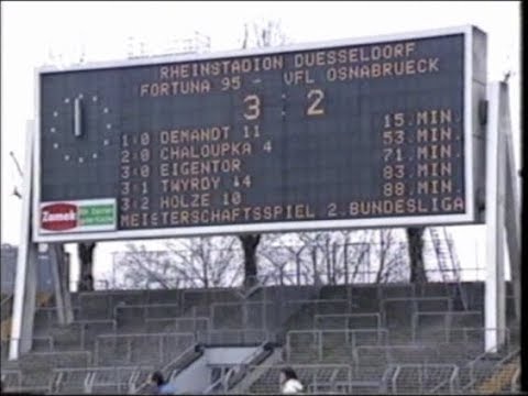 1989 Fortuna Düsseldorf - VfL Osnabrück 3:2 | Tore: Sven Demandt und Pavel Chaloupka