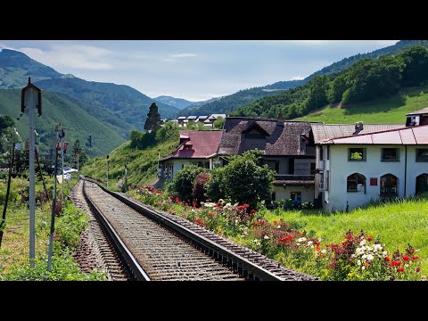 von Kleine Scheidegg bis Lauterbrunnen, Eine traumhafte Zugfahrt mit der Schweizer Bergbahn | 5K HDR