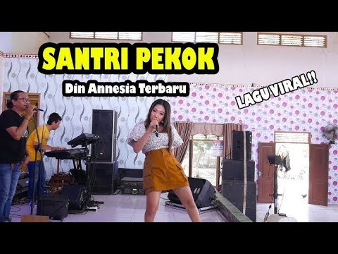 Santri Pekok - Din Annesia || Live konser musik viral terbaru om adella musik official
