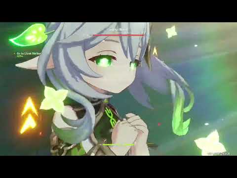 C6R5 Nahida with 4-star supports vs 3.4 NEW Boss