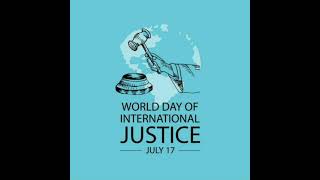 world day of international justice