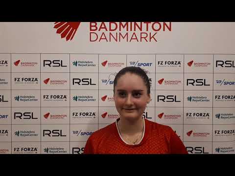 Sophia Grundtvig om sin første sejr ved DM