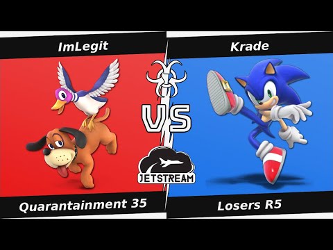 Quarantainment 35 Losers R5 - ImLegitIPromise (Duck Hunt) Vs. Krade (Sonic) Smash Ultimate - SSBU