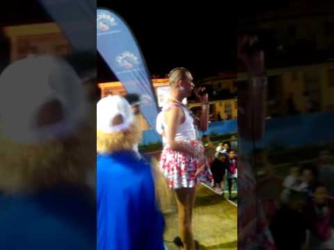 la delfi en reventon urbano sabanero 2016