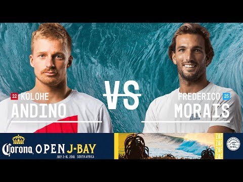 Kolohe Andino vs. Frederico Morais - Round Three, Heat 4 - Corona Open J-Bay - Men's 2018