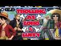 TROLLING AS LUFFY AND ZORO IN BADDIES ROBLOX MOBILE GAMEPLAY
