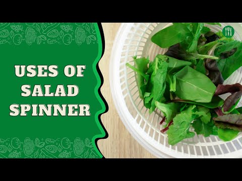 All About Salad Spinners and How To Use Them