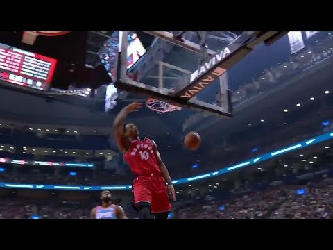 Raptors Highlights: DeRozan Drops The Hammer - March 25, 2018
