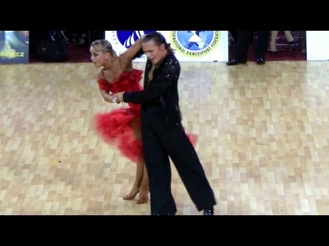 Klemen Prasnikar - Alexandra Averkieva, Prague Open 2011, WDSF Int. open latin, final - solo jive