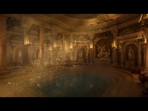 The Ancient Roman Baths for nocturnal philosophers🌠🏛️🌠 Immersive Experience (4K)