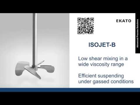 EKATO ISOJET-B - Impeller for shear sensitive mixing