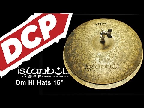 Istanbul Agop Om Hi Hat Cymbals 15" 985/1140 grams
