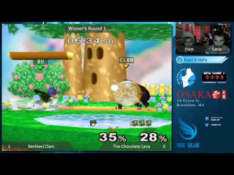 New Game+ XXI - Clam (Marth) vs TheChocolateLava (Falco) - SSBM WR1