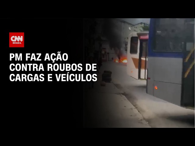 Ônibus são sequestrados e feitos de barricadas durante operação no RJ | CNN NOVO DIA