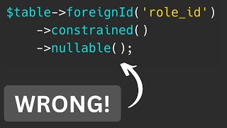 Migrations: Careful With Constrained() and Nullable()