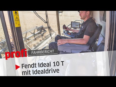 Fendt Ideal 10 T: Lenkrad leb wohl mit Idealdrive | profi #Fahrbericht