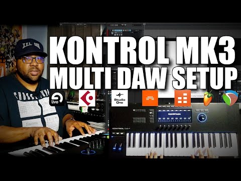Kontrol MK3 Multiple DAW Setup (Ableton, Cubase, Studio One, Bitwig, Cakewalk, FL Studio and Reaper)