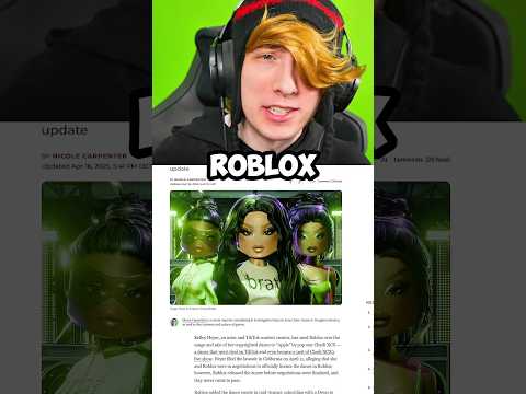 ROBLOX IS GETTING SUED 😭🤯