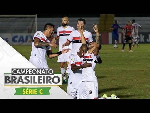 Melhore Momentos - Botafogo-SP 3 x 0 Joinville - Brasileiro Série C (04/06/2017)