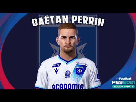 Gaëtan Perrin🇫🇷 (AJ Auxerre) How to create in Pes 2021