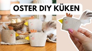 DIY | Oster-Upcycling: Süße Küken aus Klopapierrollen basteln 🐣✨