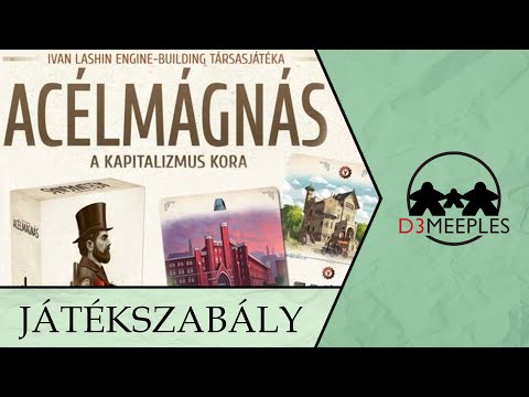 JÁTÉKSZABÁLY: ACÉLMÁGNÁS - d3meeples