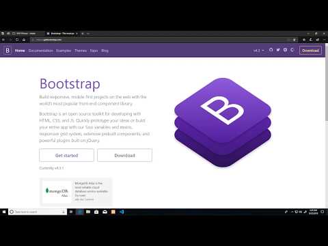 How To Add Bootstrap 4 to a PHP Layout