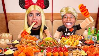 Jugamos el SIMULADOR de COMER EXTREMO MUKBANG ASMR en Roblox