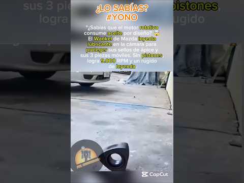 ¿LO SABÍAS? ¡Por qué el motor rotativo consume aceite por diseño! 🚗🛢️🏎️