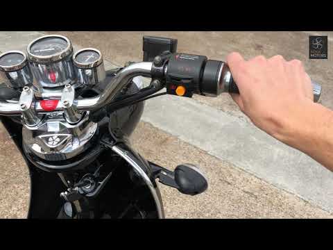 Nova Motors eRetro Star - Starten und Notausschalter