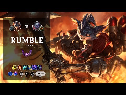 Rumble Bot vs Tristana - EUW Master Patch 12.17