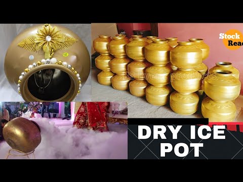 Dry ice pot