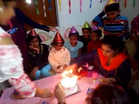 Unaiza's 4th Happy Birthday Party