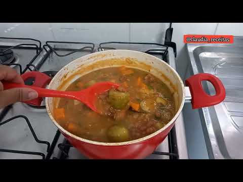 FEIJÃO COM LEGUMES FICA UMA DELICIA !