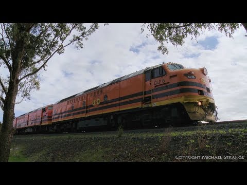 4AK1 Genesee & Wyoming Australia (GWA) Grain Train - PoathTV Australian Railways