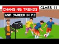 Changing Trends And Career In Physical Education Class 11 Animation Explanation