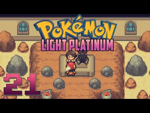 Let's Play Pokemon Light Platinum Part 21 - Fifth Gym Leader Ground Type