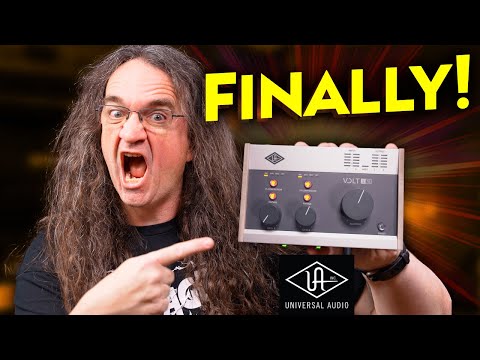 Home Recording just got EASIER!  Universal Audio VOLT