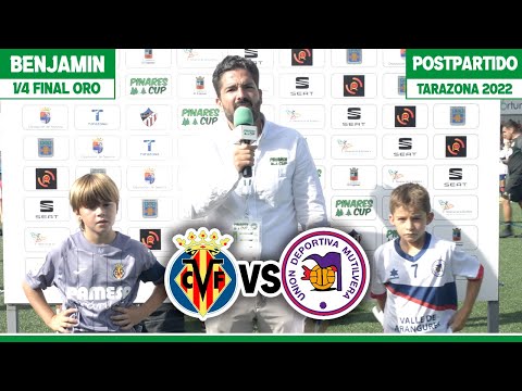 POST | Villarreal CF 5-0 Mutilvera | Benjamín | 1/4 Final ORO