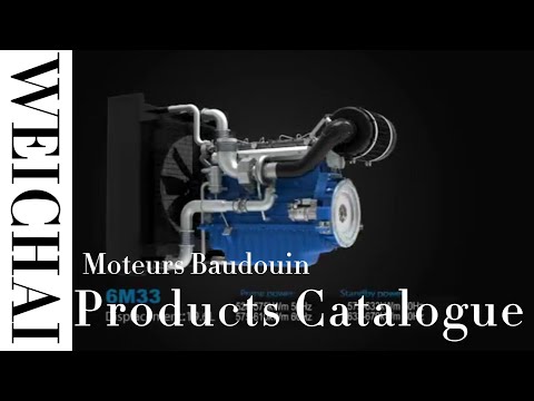 WEICHAI POWER Moteurs Baudouin Powerkit Engine Catalogue Like 6M11 6M26 6M33 12M26 12M55 16M33
