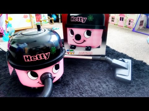 Pink Hetty Henry Vacuum Cleaner | Surprise Review by Kids!