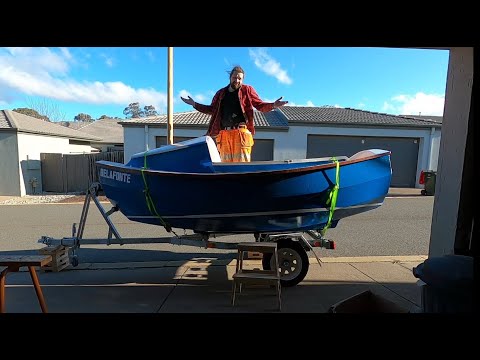 Building a SCAMP part 092 - Oar Restoration & Centreboard Mounting