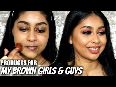 PRODUCTS EVERY BROWN GIRL/GUY NEEDS FOR FLAWLESS MAKEUP