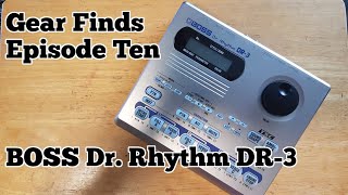 Video thumbnail for Gear Finds, Episode 10: Boss Dr  Rhythm DR 3 (With a special announcement at the end) by I Love Recording