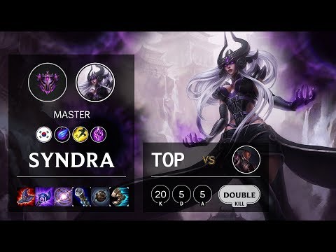 Syndra Top vs Lucian - KR Master Patch 10.11